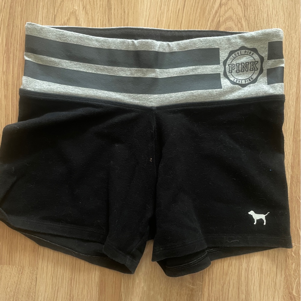 PINK yoga shorts